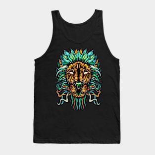 Lion color Tank Top